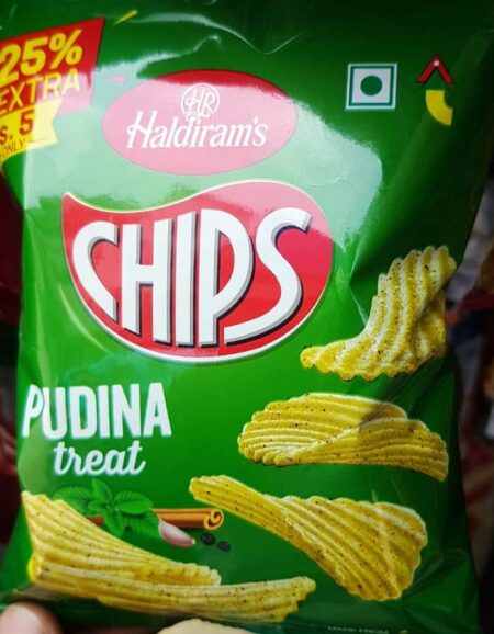 Haldiram's Chip's Pudina Treat