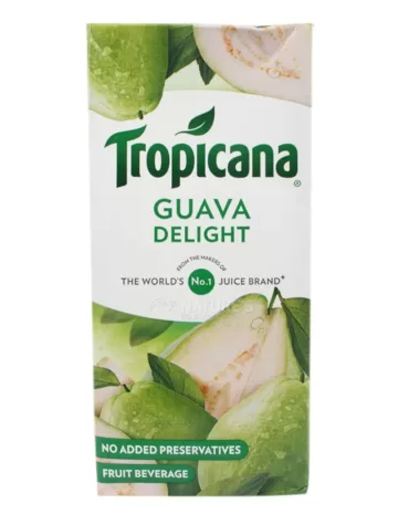 Tropicana Juice - Slice Fruit Drink Gauava