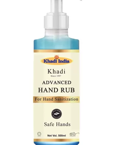 khadi india hand sanitizer 500ml muzaffarpureshop