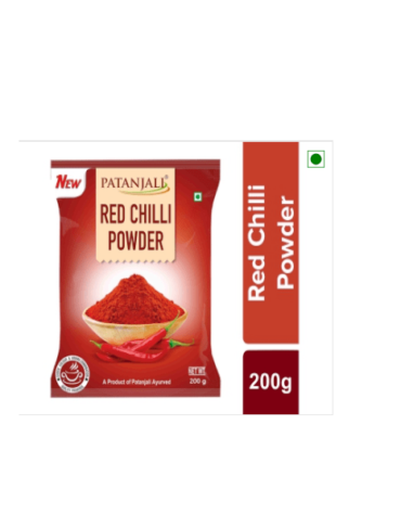 PATANJALI RED CHILLI POWDER 200 GM muzaffarpurshop
