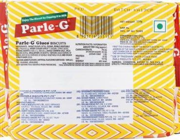 Parle G Original Gluco Biscuits (20 g Extra in Pack) (110 g)