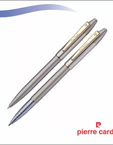 Pierre Cardin Eiffel Tower Set Of Roller Pen & Ball Pen