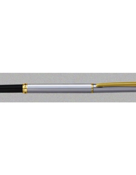 Pierre Cardin Cristal White Gold Finish Roller Ball Pen