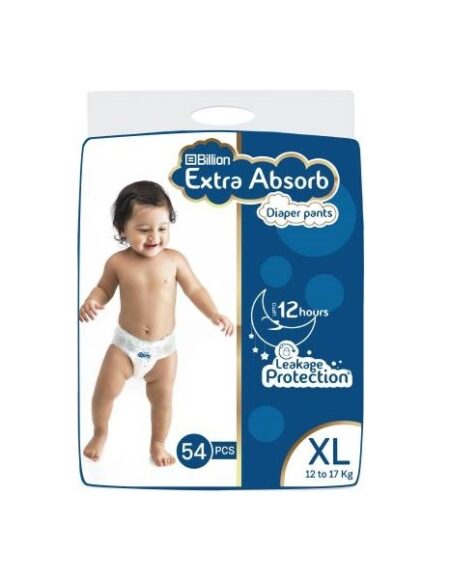 Billion XL-extra-absorb-pant-diapers-54 Pants