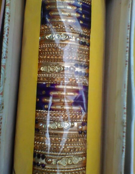 bangal's for Blue & Gold moti Design