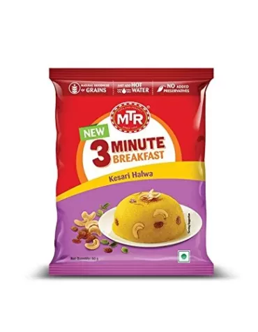 MTR 3 Minute Kesari Halwa Pouch 60 g