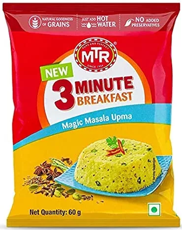 MTR 3 Minute Magic Masala Upma Pouch 60g