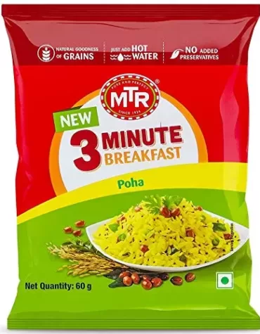 MTR 3 Minute Poha Pouch 160 g