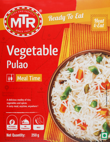 MTR Vegetable Pulao 250 g